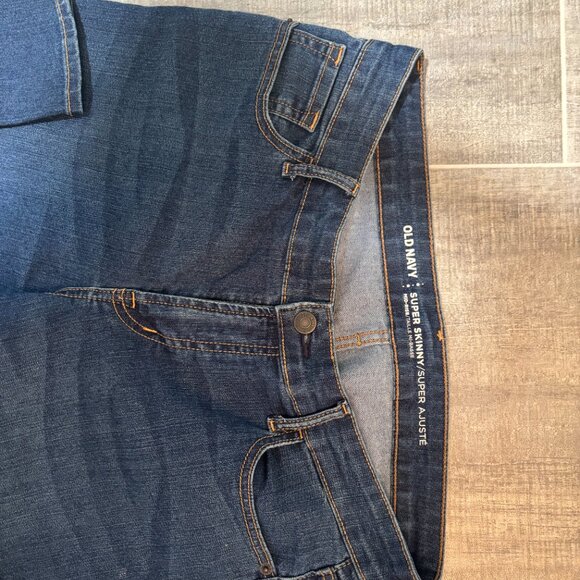 Old Navy Mid-Rise Super Skinny Jeans - Women's Size 10 - Picture 3 of 5